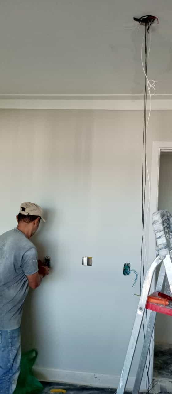 Aplicação de cerâmica