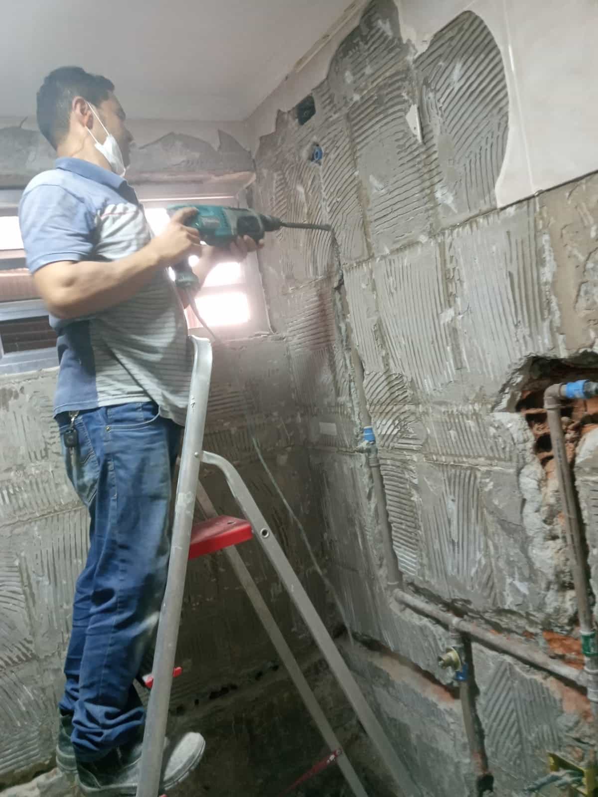 Construção de muro