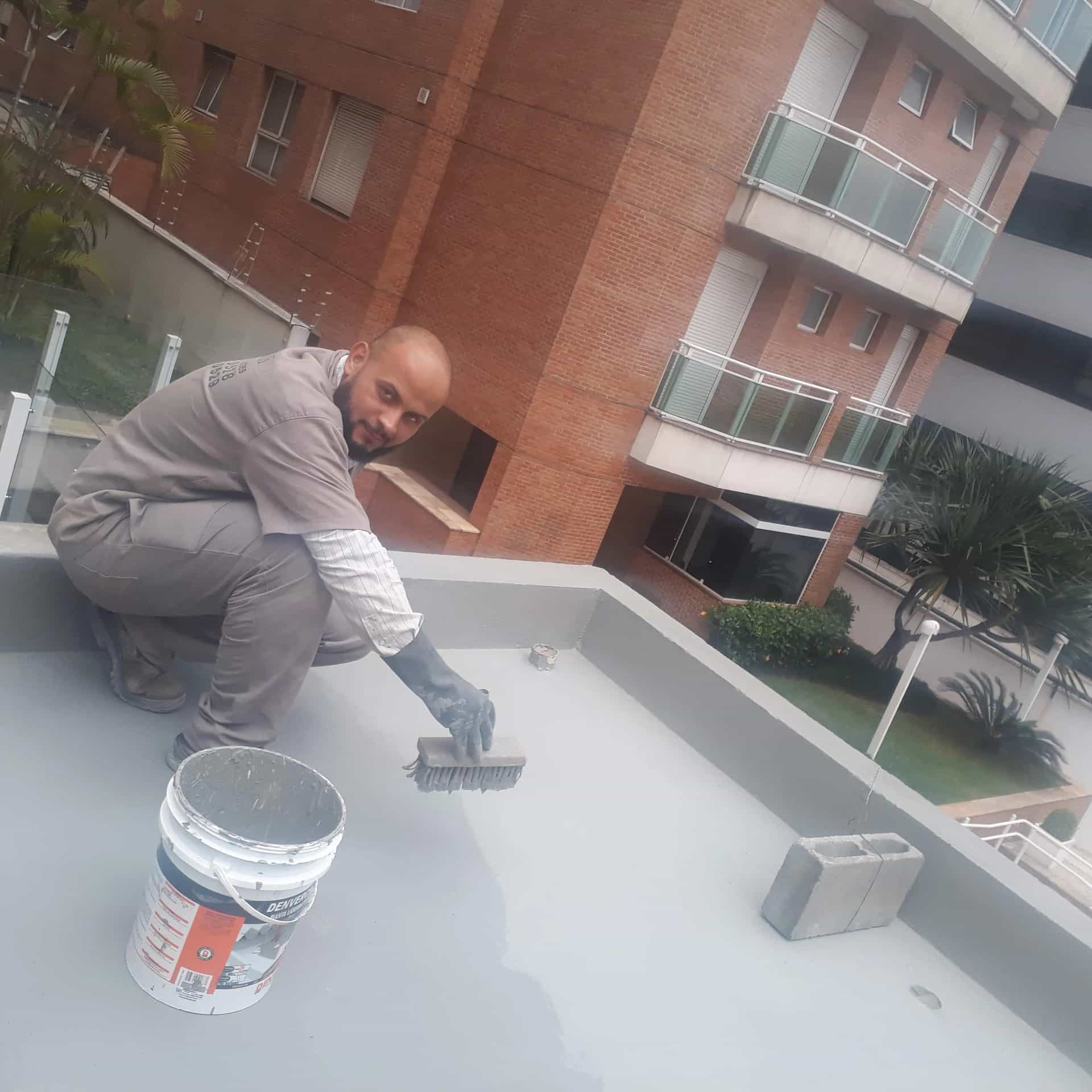 Impermeabilização de laje